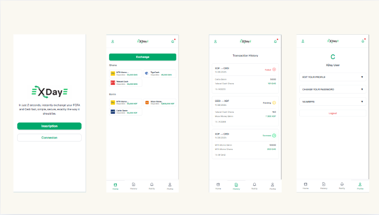 XDay – Secure Currency Exchange Platform